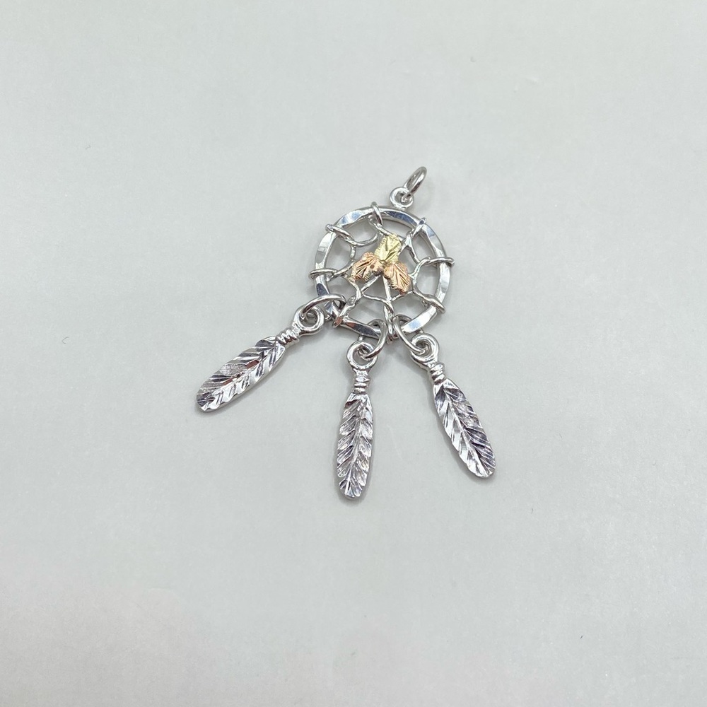 Landstrom's Black Hills Gold Dreamcatcher Pendant